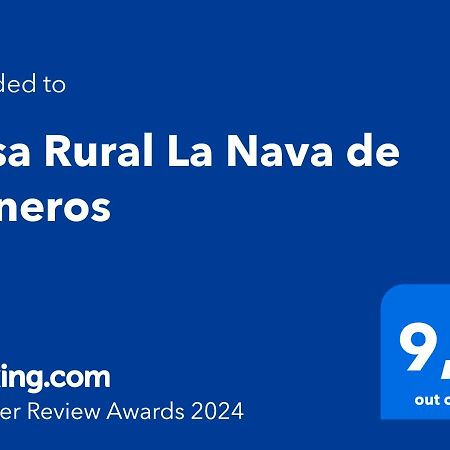 Casa Rural La Nava De Tizneros ภายนอก รูปภาพ